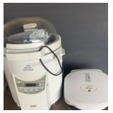 Bread Machine and Forman Grill Electric