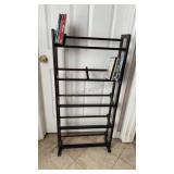 DVD STORAGE RACK WOOD 22" W x 6.5 D x 47" H