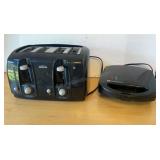 Toaster and Waffle Maker, Small Electric