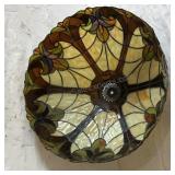 Slag Glass Style Lamp Shade Faux Glass Acrylic