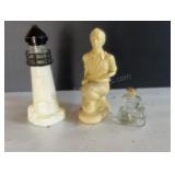 AVON FIGURES JARS MINUTEMAN, Old Spice Lighthouse
