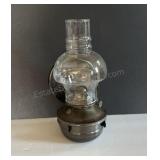 Wall mount Oil Lamp 11" H with Shade