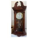 HENTSCHEL CHIMING WALL CLOCK Solid Cherry