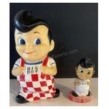 Big Boy Bobble Head, Big Boy Bank 8" H
