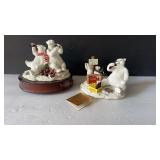COCA COLA POLAR BEARS 6" x 4" and 5" x 3"