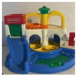 Vintage Fisher-Price Roll-a-Round Action Town
