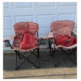 Pair of Extra Large Heavy Duty Bag Chairs 450 Lb