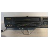 SYMPHONIC VIDEO CASSETTE RECORDER POWERS ON, No