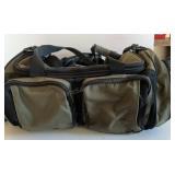 Eddie Bauer Duffle Bag Olive and Black 20"