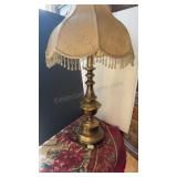 Solid Brass Lamp Tall 32" H
