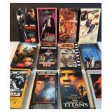 12 VHS TAPES THE PUNISHER, LA BAMBA, INDIANA