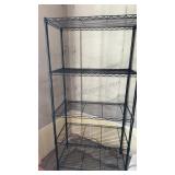 Black Wire 5 Tier Storage Shelf 18" x 36" x 72"