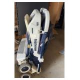 PEG PEREGO STROLLER BLUE AND WHITE