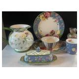 WAVERLY GARDEN ROOM 3 DINNER PLATES,