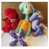 Vintage Spongebob Squarepants Squidward Plush