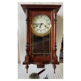 KASSEL PENDULUM WALL CLOCK 11" x 23" x 5" W