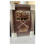 Mel GIBSON Framed BRAVEHEART Limited EDITION.