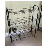 Wheeled Cart Wire 25" W x 9" D x 31" H