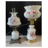 Pair of Electric Vintage Styled Parlor Lamps