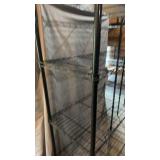 Black Wire Pantry Shelves 5 Shelves 18? D x 72?