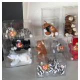 TY BEANIE BABIES SNORT THE BULL and Mire Circa