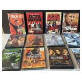 DVD MOVIES including HULK, TOWER HEIST, HERCULES,