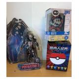 PREDATOR 2 GORT FIGURE, MARIO PIXEL PALS ,