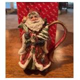 Fitz & Floyd santa Tea Pot