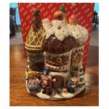 Fitz & Floyd nutcracker Castle Cookie Jar