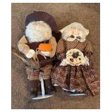 PT,,s Folks Fall festival figurines