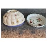 Wedgwood Mold & Royal Worcester Dish
