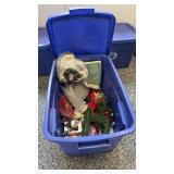 Tote of Christmas Decor