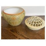 Art Nouveau Flower vase W/ Frog
