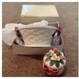 Fitz & Floyd Holiday Bowl & Candy Dish