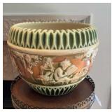 Roseville Donatello cherub jardiniere planter 7.5