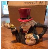 Fitz & Floyd Scrooge Teapot