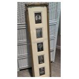 Framed Antique German Post Cards 11x41.5