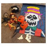 Group of Halloween Decor