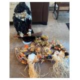 Halloween wreathes & Witch