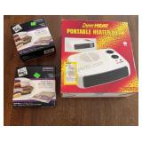 Storage bags & Portable Heater