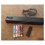 Ear Bud Headphones & Onn Brand Sound Bar 20 inch