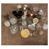 Huge lot of candle holders