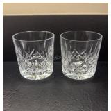 Pair of Waterford Crystal Rock Glasses