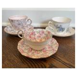 Group of Teacups & Saucers