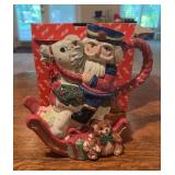 Fitz & Floyd Nutcracker & Horse Pitcher