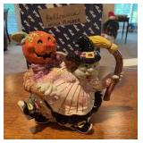 1992 Fitz & Floyd "Halloween Pitcher