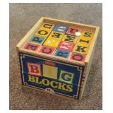 48 pc Set Wood Alphabet Blocks
