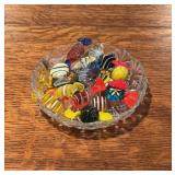 Bowl of Glass Candies