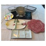Group of Serving Ware & more