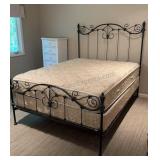 Wrought Iron Queen Bed (Brass Beds of Virginia)